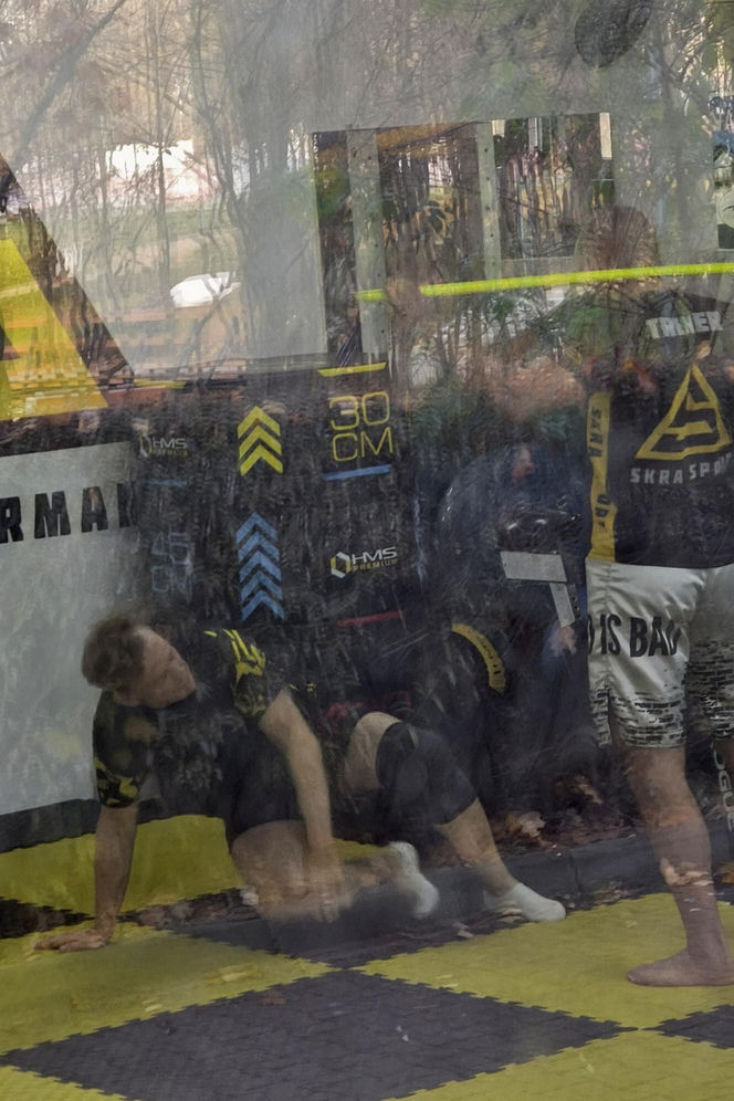 Bartosz Żukowski na siłowni