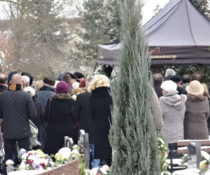 Pogrzeb Magdaleny Gotowieckiej, żony Jacka Borkowskiego.