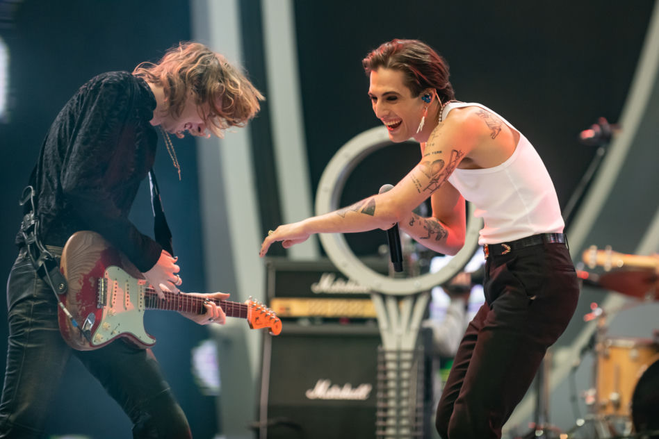 Maneskin podczas próby