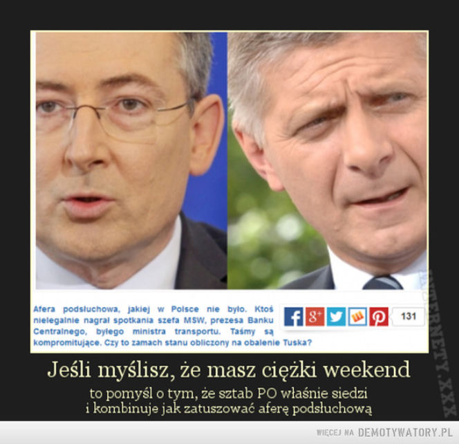 Afera taśmowa memy