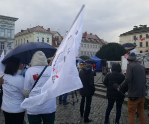 Pikieta medyków w Bydgoszczy