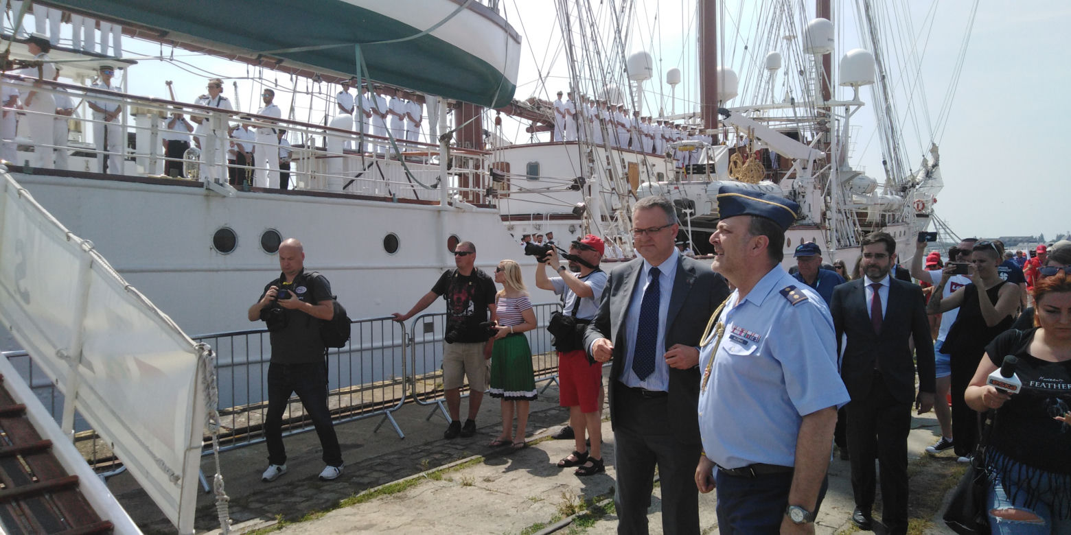 Juan Sebastian de Elcano zawinął do Szczecina