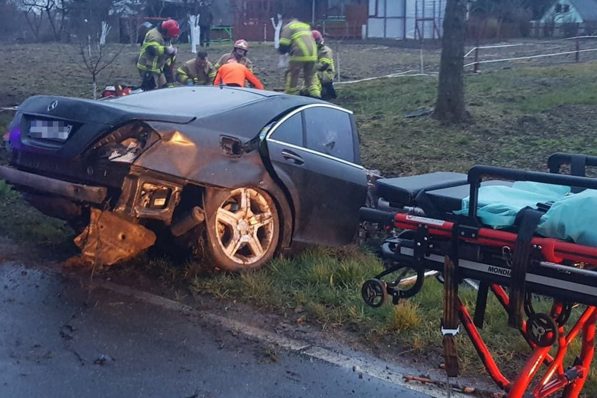 Wypadek w Ulnowie