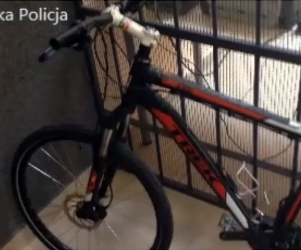 Kraków. Rowerowy złodziej w rękach policji