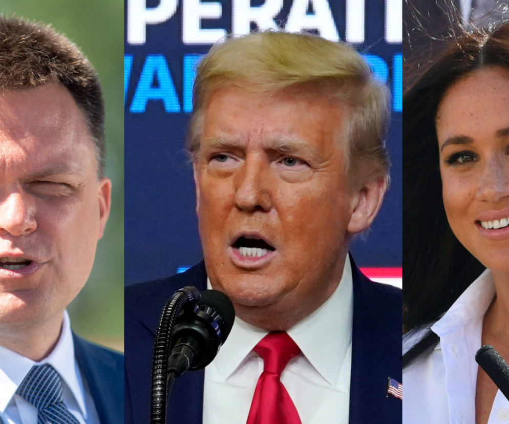 Szymon Hołownia, Donald Trump, Meghan Markle