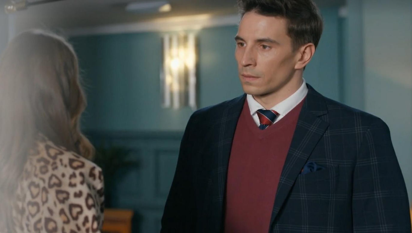 Barwy szczęścia odc. 3387. Oliwka (Wiktoria Gąsiewska), Tomek Kępski (Jakub Sokołowski)