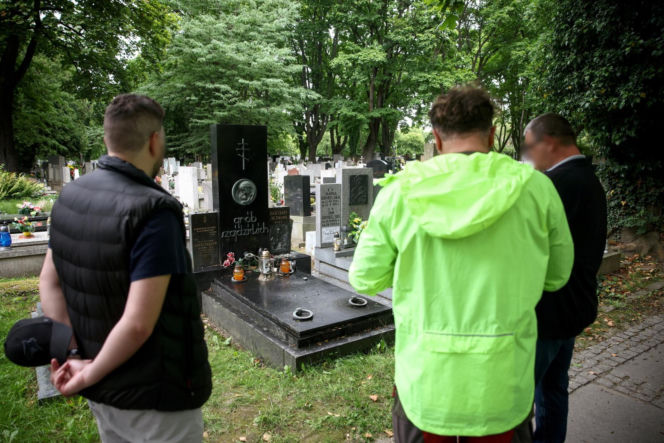 Ktoś zniszczył grób ukraińskiego pisarza