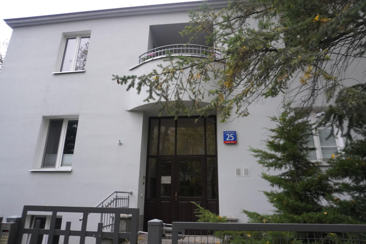 Dom Agnieszki Osieckiej na Saskiej Kepie w Warszawie