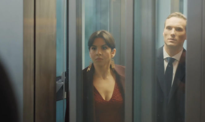 M jak miłość odc. 1924. Aneta (Ilona Janyst), Olek (Maurycy Popiel)