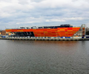 Budowa Morskiego Centrum Nauki w Szczecinie - kwiecień 2021
