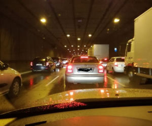 Katowice: Wypadek i ogromne utrudnienia na DTŚ! [ZDJĘCIA]
