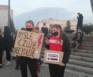 Protest kobiet w Rzeszowie 26 października