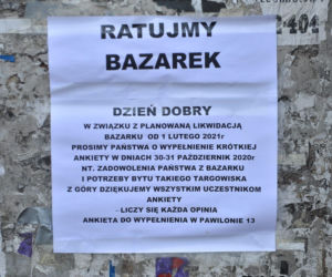 Zlikwidują bazarek na Gocławiu 