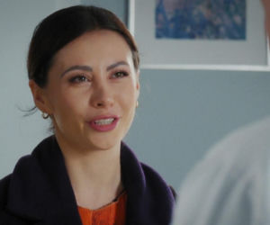 M jak miłość odc. 1921. Joanna (Dominika Sakowicz), Artur Rogowski (Robert Moskwa)