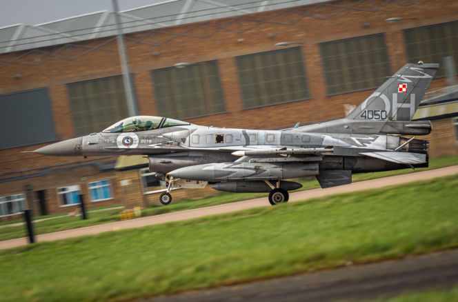 Polskie F-16 biorą udział w Cobra Warrior 26-1