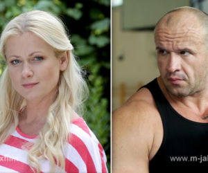 M jak miłość odc. 1173. Marzenka (Olga Szomańska), Andrzejek (Tomasz Oświeciński)