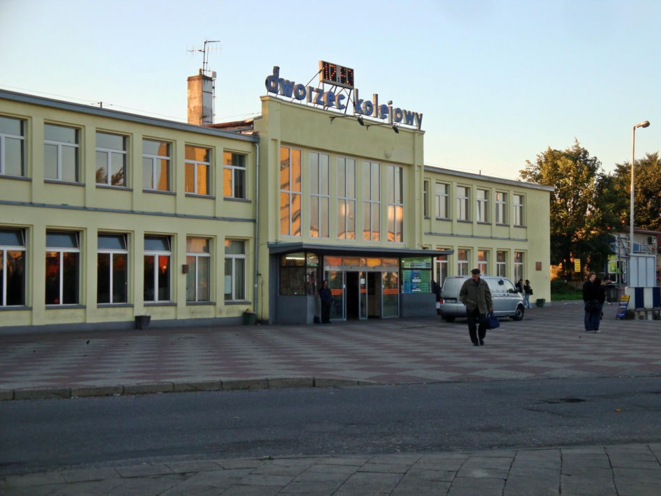 Dworzec kolejowy w Koszalinie przed modernizacją