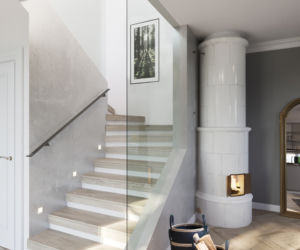 Vintage loft – projekt domu w Warszawie