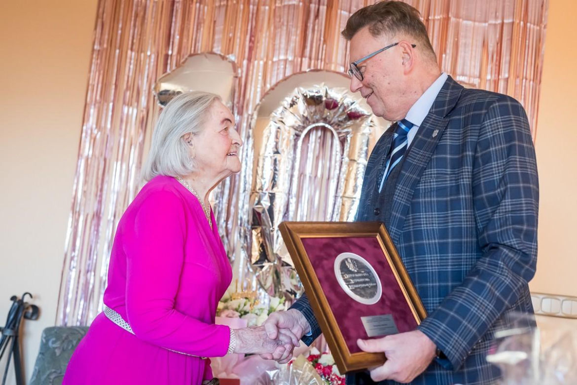 Piękny jubileusz pani Kunegundy! Seniorka z Barcina świętowała 101. urodziny