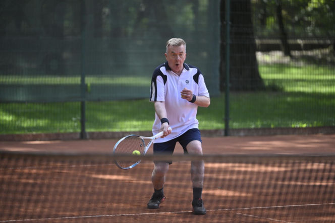 Dariusz Wieczorek zgubił 5 kg na korcie