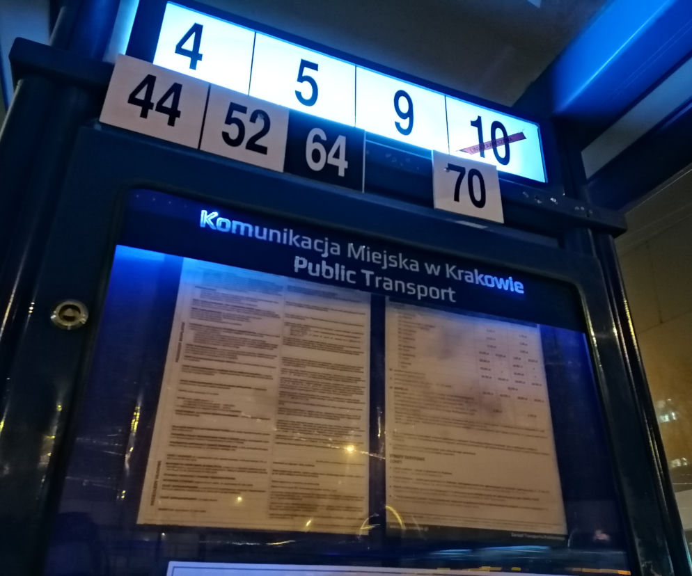 Kraków i okolice. Urzędnicy zmienili nazwy przystanków