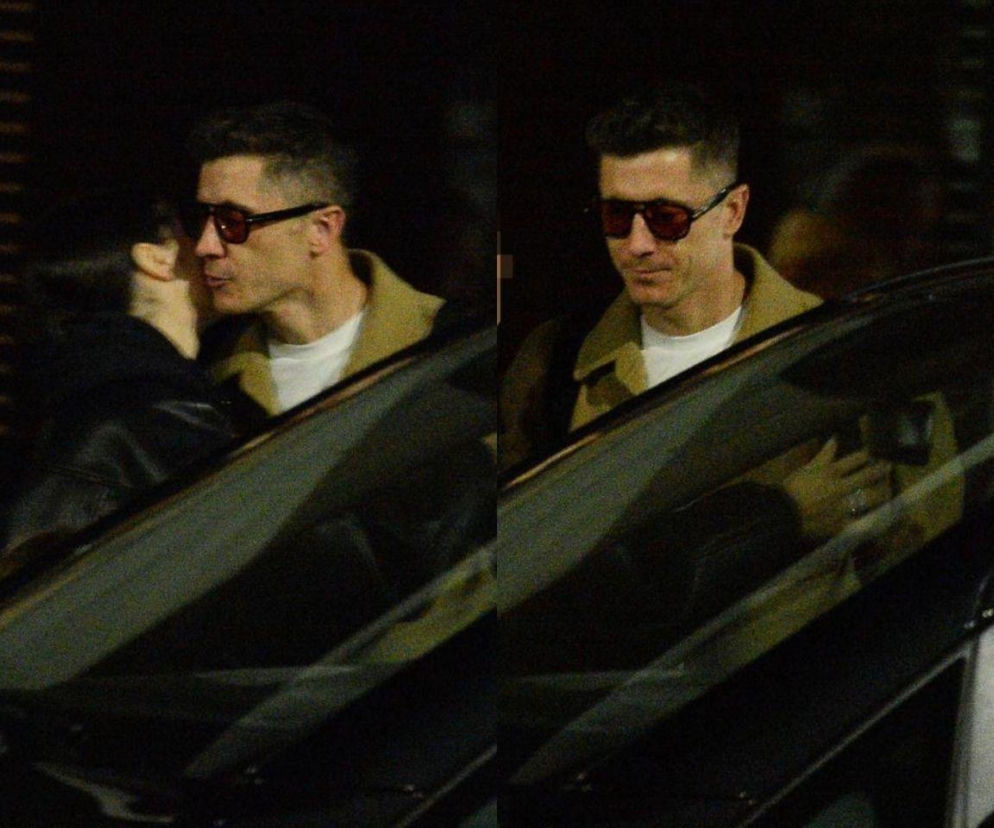 Robert Lewandowski pojawił się na zgrupowaniu kadry. Paparazzi przyłapali go z bliskimi