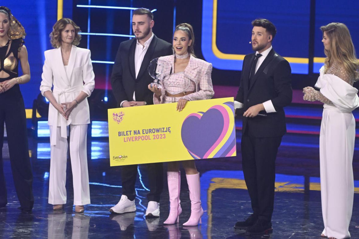 Blanka podczas preselekcji do Eurowizji 2023