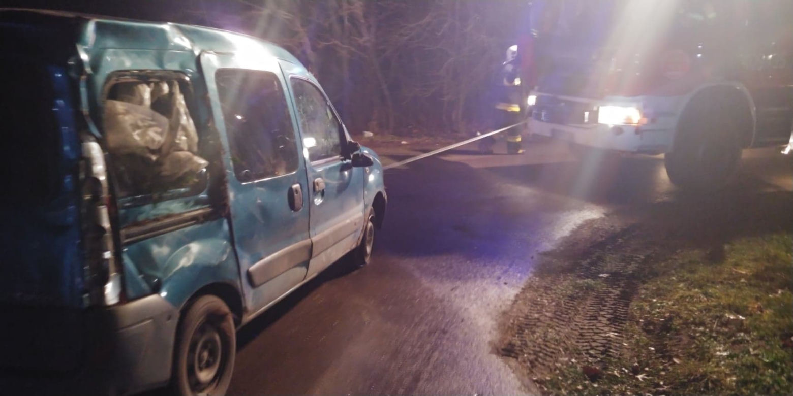 Wypadek w miejscowości Karczmy