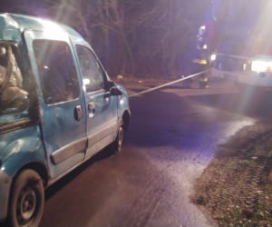 Wypadek w miejscowości Karczmy
