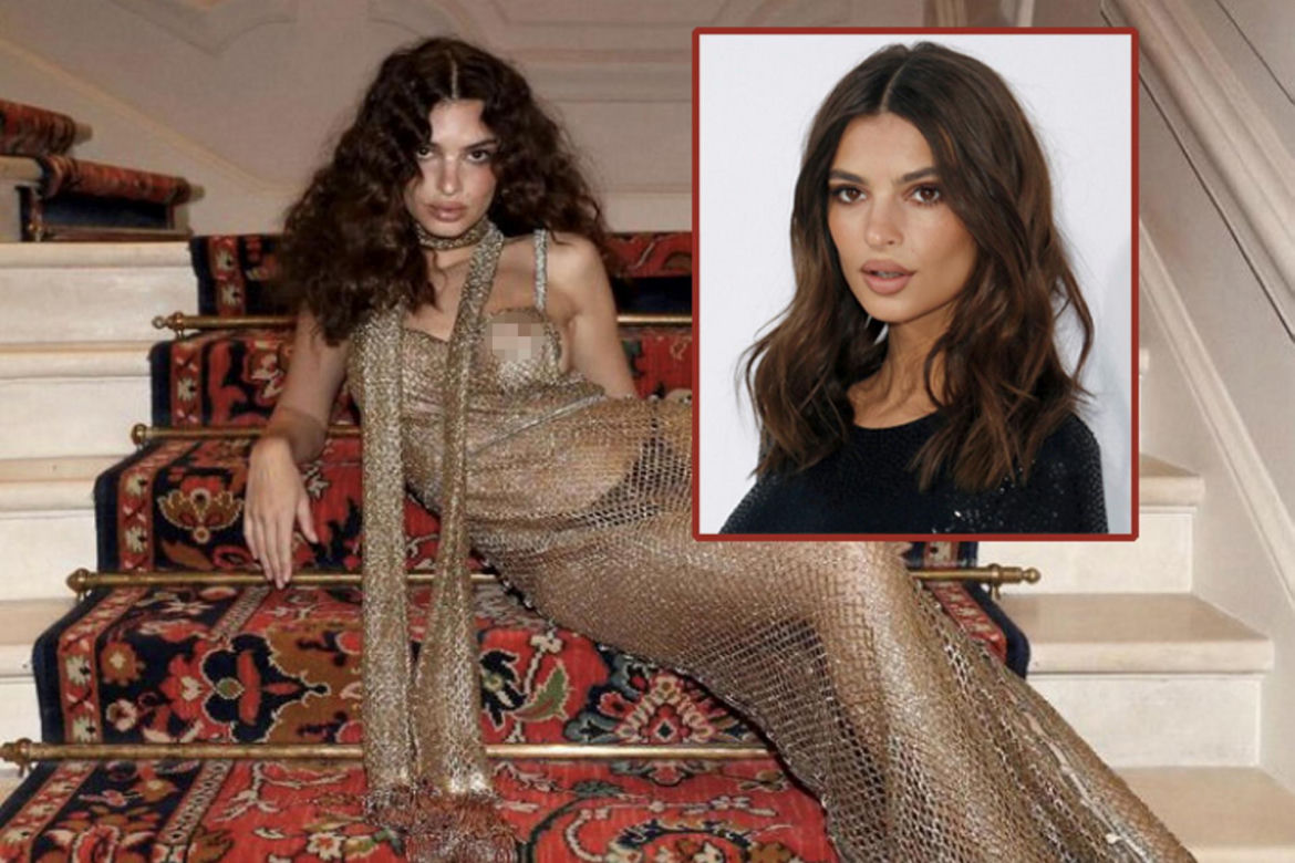 Emily Ratajkowski pokazała wszystko! Pupa i biust gwiazdy na wierzchu