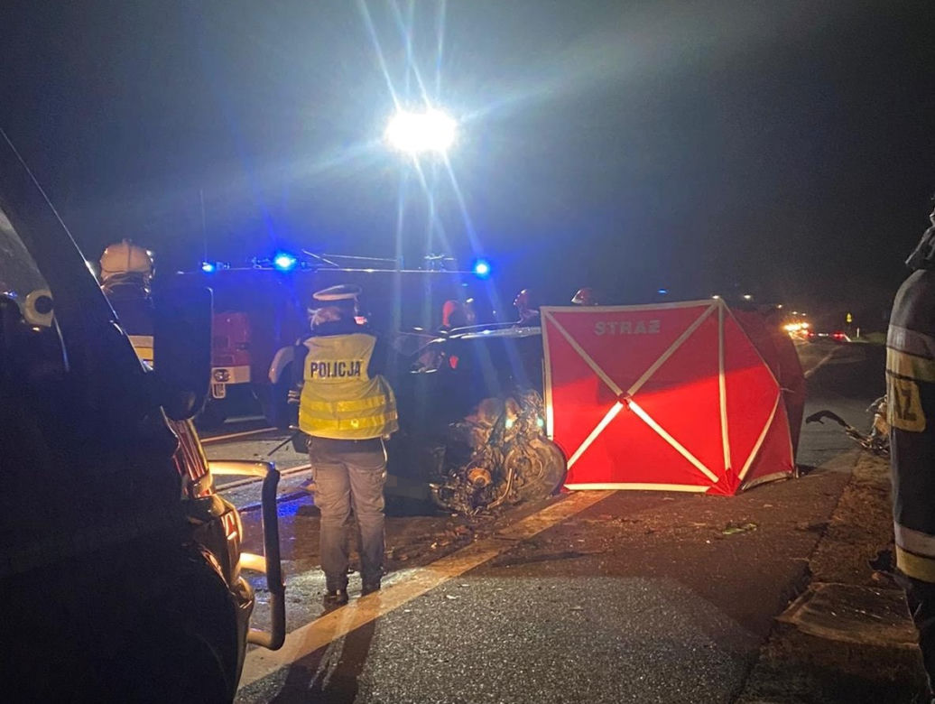 Tragiczny wypadek w okolicach Świebodzina w Lubuskiem