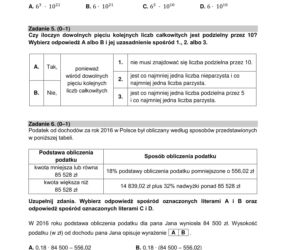  Egzamin ósmoklasisty 2021 matematyka. Arkusze CKE, pytania, odpowiedzi [26.05.2021]