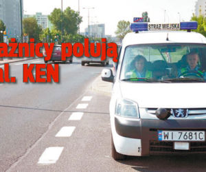 Strażnicy polują w al. KEN