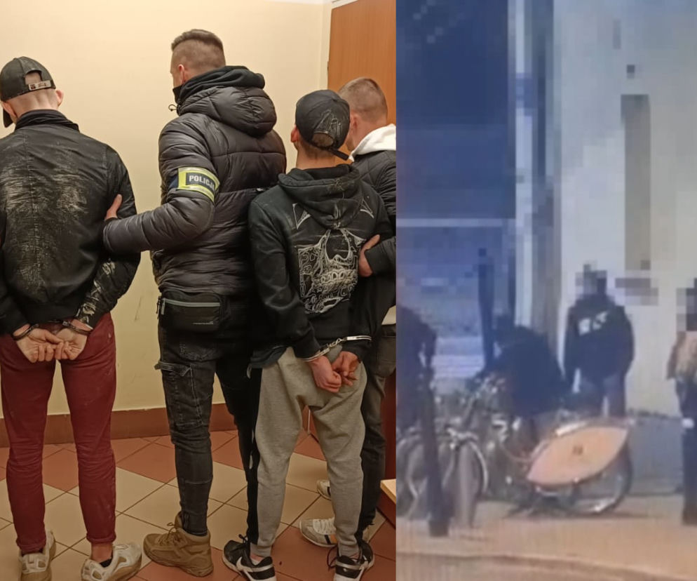 Niszczyli dla zabawy! Zdewastowali rowery miejskie i rzucali ławkami