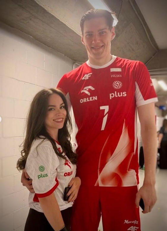Bartłomiej Lemański i jego dziewczyna Dominika
