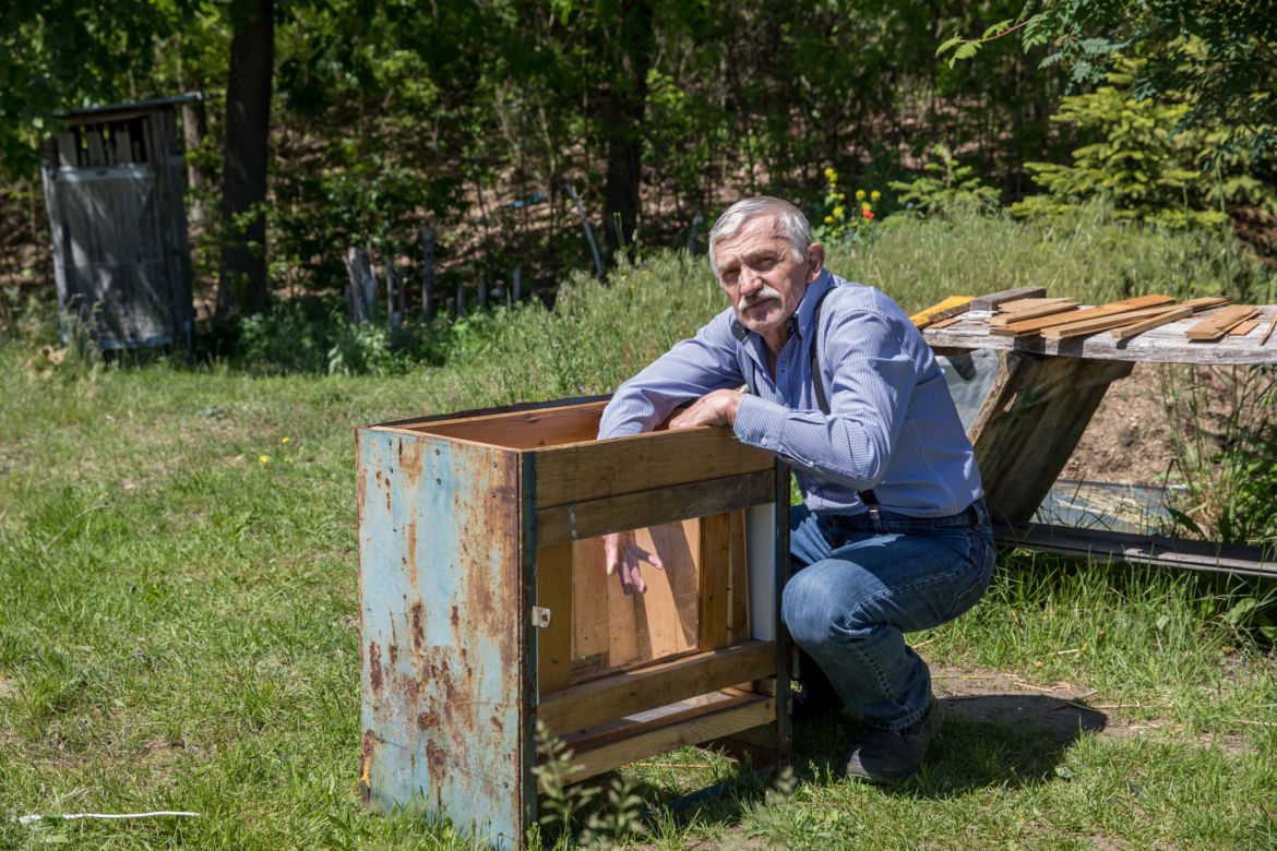 Przepędziłem deską watahę wilków