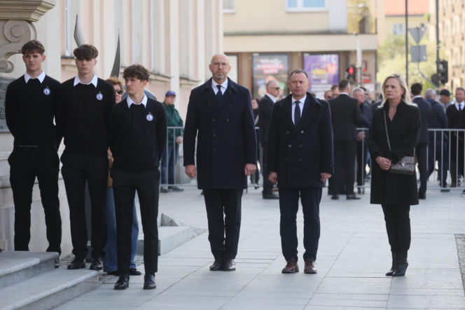 Rutnicki na pogrzebie Jacka Magiery