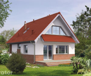 Projekt domu C256 Gładki