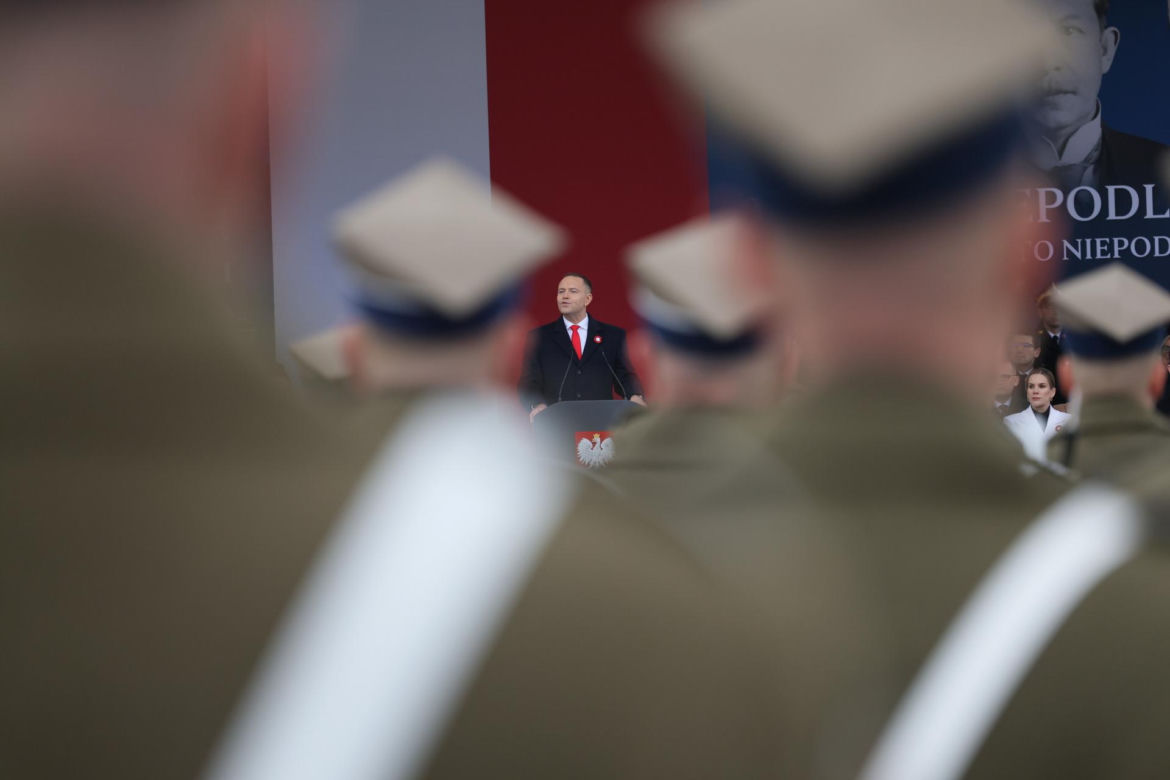 Święto Niepodległości. Karol Nawrocki na placu Piłsudskiego