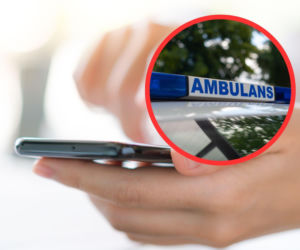 Uczniowi z Ropczyc wybuchł telefonu w rękach. Osiem osób zabranych do szpitala