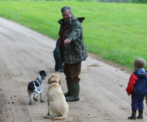 Pieski w Pałacu Prezydenckim