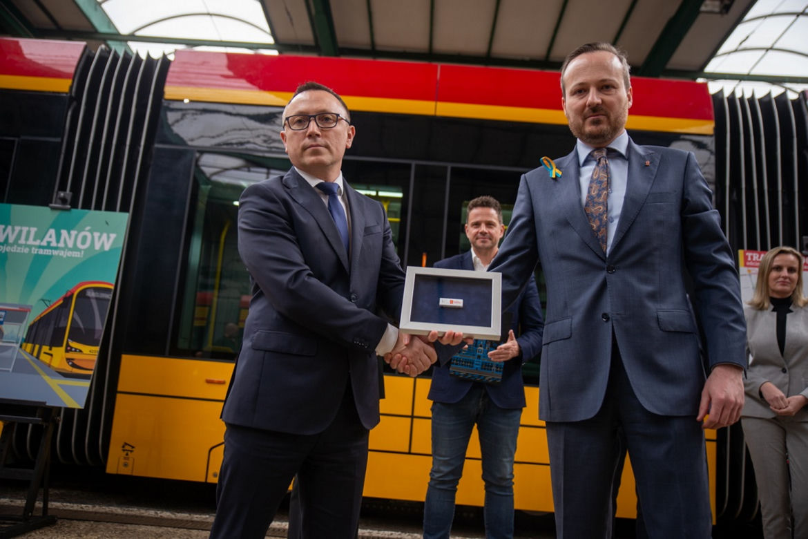 Rusza budowa tramwaju do Wilanowa. Kiedy pojadą nim pierwsi pasażerowie?