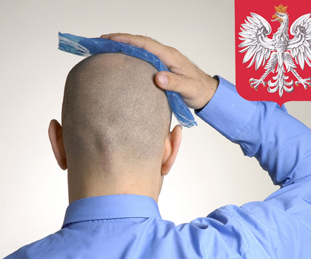 Godło huknęło w głowę wyborcy