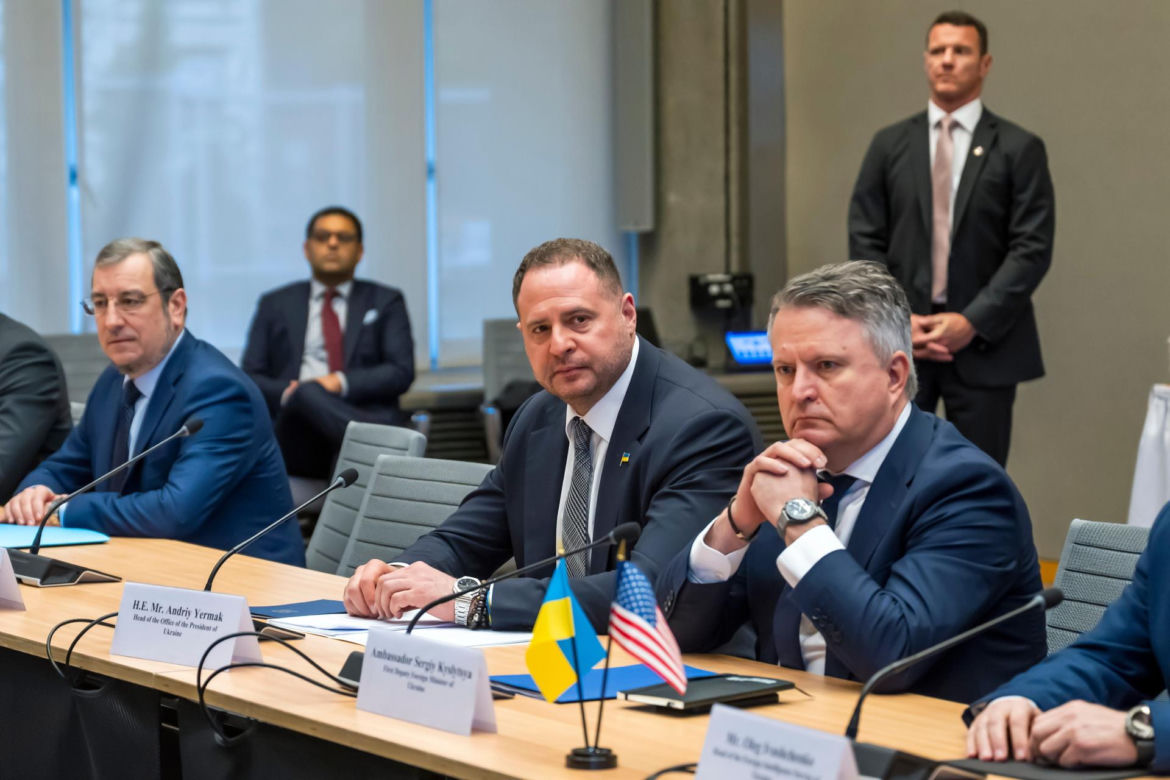 Genewa. Spotkania europejskich liderów ws. wojny w Ukrainie.