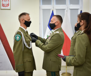 Nowi funkcjonariusze w szeregach warmińsko-mazurskiej straży granicznej [ZDJĘCIA]