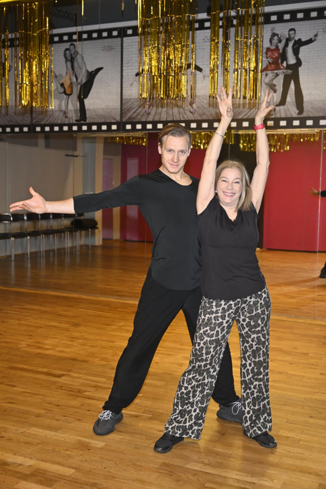 Małgorzata Potocka na próbach do "Tańca z Gwiazdami"