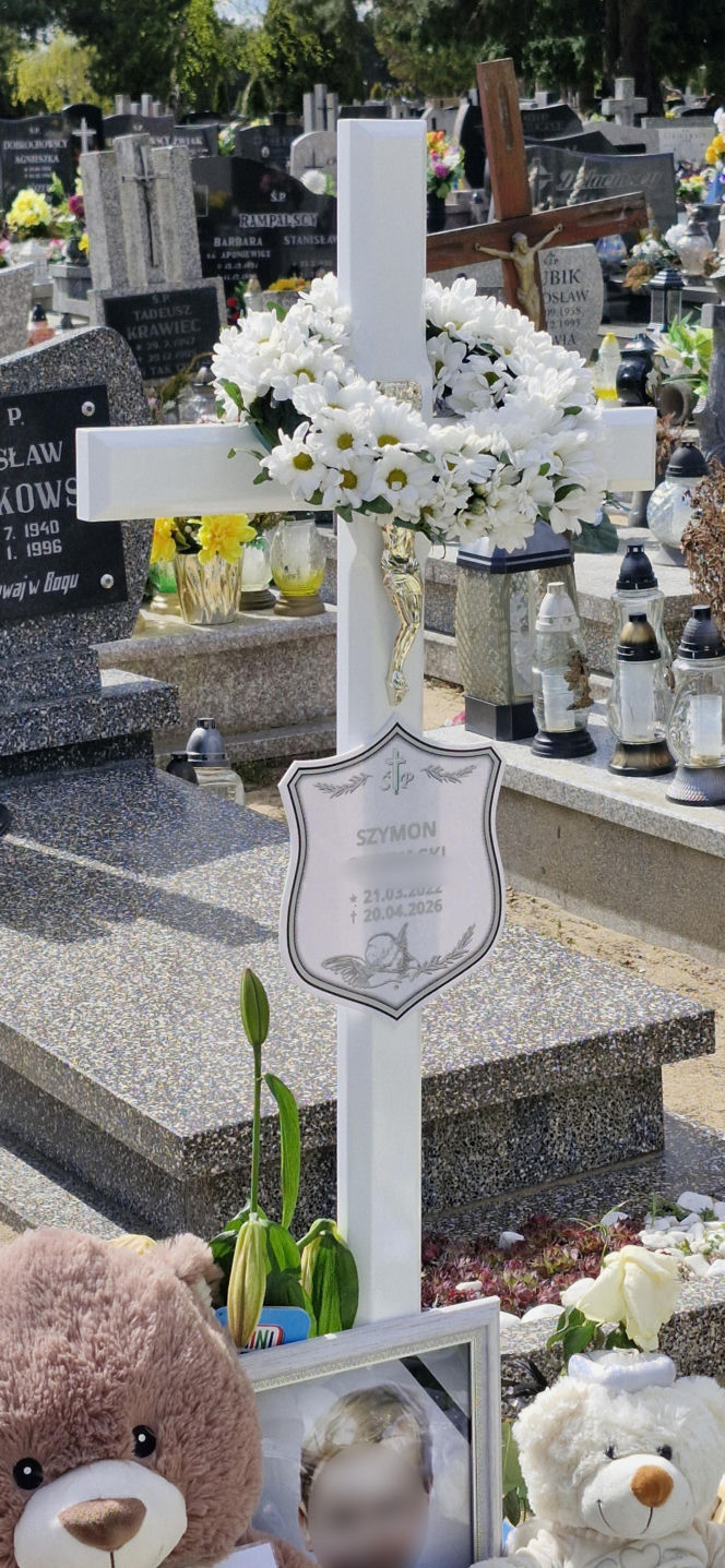 Grób 4-letniego Szymusia z Bydgoszczy