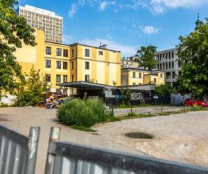 Plac budowy Roma Tower w Warszawie