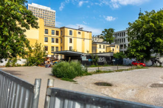 Plac budowy Roma Tower w Warszawie