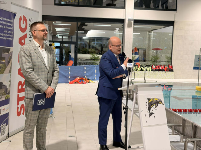 Otwarcie nowego basenu w Grudziądzu